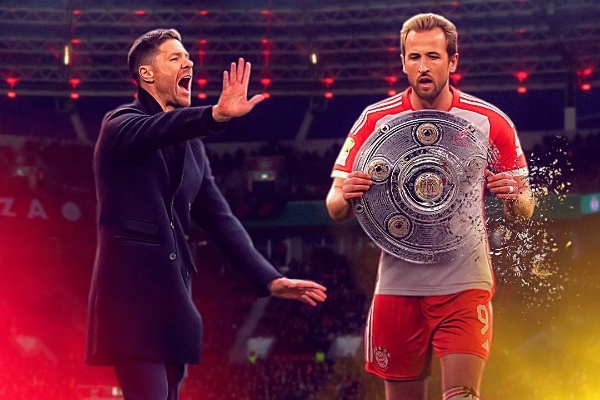 凯恩夺冠再等等？拜仁让2追3却惨遭绝平，3-3莱比锡演绎激情对决